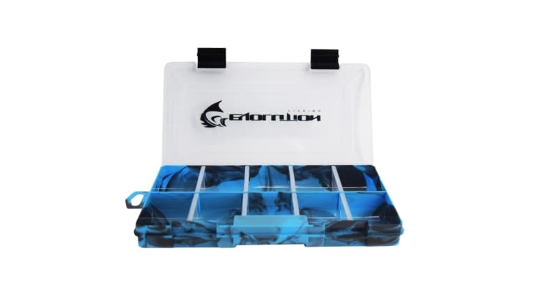 Evolution Drift Series Colored Tackle Trays - 35015_Blue_Evolution_Drift_Tackle_Tray_Open