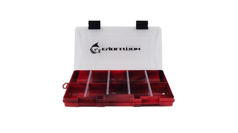 Evolution Drift Series Colored Tackle Trays - 35018_Red_Evolution_Drift_Tackle_Tray_Open