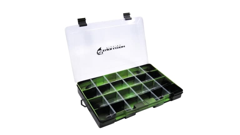 Evolution Drift Series Colored Tackle Trays - 37000_EV_Green_Evolution_Draft_Tackle_Tray_Open