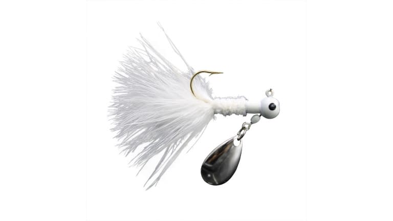Anglers King Panfish Jig Maribou - AKMJ-18-WHT