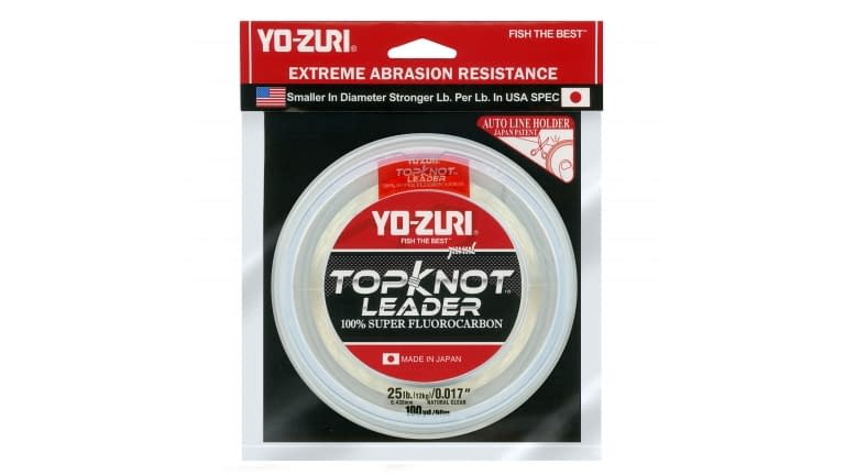 Yo-Zuri Top Knot Leader 100yd - TKLD25LBNCL100YD