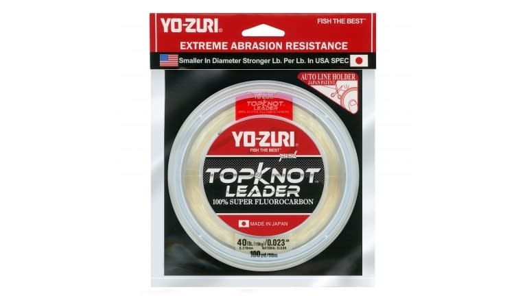 Yo-Zuri Top Knot Leader 100yd - TKLD40LBNCL100YD